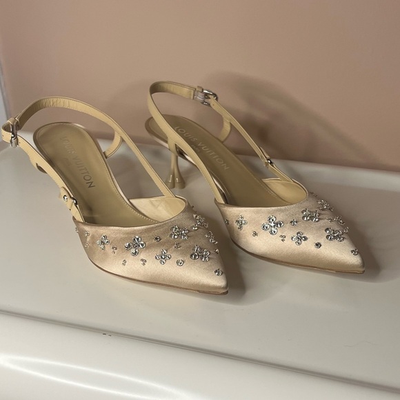 LOUIS VUITTON limited edition Blossom Slingback Pump - Picture 4 of 5